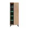 Buy Liam Tall Display Cabinet 70cm from Furnituretta
