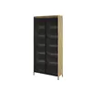 Buy Trend TR-07 Tall Display Cabinet 92cm, Colour: Black Matt, Item Width: 34, 11 from Furnituretta