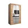 Buy Elypse Sliding Door Wardrobe 120cm, Colour: Oak Artisan, Item Width: 120, 5 from Furnituretta