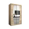 Buy Elypse Sliding Door Wardrobe 120cm, Colour: Oak Artisan, Item Width: 120, 14 from Furnituretta