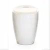 Buy Dawson White High Gloss Stool with Storage, Colour: White from Furnituretta