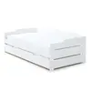 Buy Copella White Guest Bed with Trundle – Single (3ft) Day Bed with Pull‑Out Bed, 3 from Furnituretta