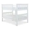 Buy Oslo White Quadruple Bunk Bed – Small Double 4ft Bunk for Four Sleepers, 7 from Furnituretta
