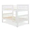 Buy Oslo White Quadruple Bunk Bed – Small Double 4ft Bunk for Four Sleepers, 8 from Furnituretta