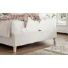 Buy Rhodes Warmstone Velvet Ottoman Bed – Double 4ft6 with Storage & Deep Headboard, Colour: Warmstone, Bed Size: Double (4ft6), 5 from Furnituretta