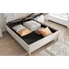 Buy Rhodes Warmstone Velvet Ottoman Bed – Double 4ft6 with Storage & Deep Headboard, Colour: Warmstone, Bed Size: Double (4ft6), 7 from Furnituretta