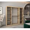 Buy Boliwia Sliding Door Wardrobe 200cm, Colour: Oak Artisan, Item Width: 200, 16 from Furnituretta