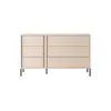 Buy Dast Chest Of Drawers 137cm, 4 from Furnituretta