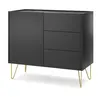 Buy Harmony Sideboard Cabinet 97cm, 3 from Furnituretta