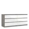 Buy Naia Wide Chest of 6 Drawers: Functionality and Fashion from Furnituretta