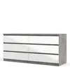 Buy Naia Wide Chest of 6 Drawers: Functionality and Fashion, 5 from Furnituretta
