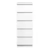Buy Organization meets Elegance: White High Gloss Chest, 2 from Furnituretta