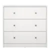 Buy Modern White Chest of 3 Drawers for Stylish Storage, 2 from Furnituretta