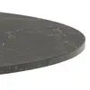 Buy Matt Black Base Ibiza Round Dining Table: Sleek Design, 5 from Furnituretta