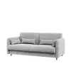 Buy BC-19 Upholstered Sofa For BC-12 Vertical Wall Bed Concept 160cm, Colour: Grey, Murphy Bed Colour: Grey Matt from Furnituretta