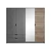 Buy Arden Hinged Door Wardrobe 220cm, 5 from Furnituretta