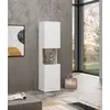 Buy Ava 05 Tall Display Cabinet White Matt, Colour: White Matt, Item Width: 36, 8 from Furnituretta