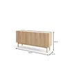 Buy Boho Sideboard Cabinet 144cm, 3 from Furnituretta