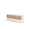 Buy Boho TV Cabinet 144cm, 3 from Furnituretta
