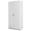 Buy Snow 02 Hinged Door Wardrobe 92cm from Furnituretta