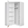 Buy Snow 06 Corner Wardrobe 117cm, 2 from Furnituretta