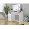 Buy Diva 49 Dressing Table with 3 Drawers and Mirror White, 5 from Furnituretta