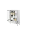 Buy Femii FE-08 Display Cabinet 92cm, 3 from Furnituretta