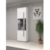 Buy Tulsa 05 Tall Display Cabinet, Colour: White Gloss, Item Width: 60, 3 from Furnituretta