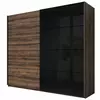 Buy Galaxy Sliding Door Wardrobe, Colour: Oak Monastery, Item Width: 220 from Furnituretta