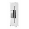 Buy Tulsa 05 Tall Display Cabinet, Colour: White Gloss, Item Width: 60 from Furnituretta