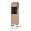 Buy Amber Tall Display Cabinet, 4 from Furnituretta