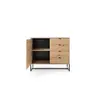 Buy Amber Sideboard Cabinet Oak Artisan 103cm, 3 from Furnituretta