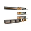 Buy Silk Entertainment TV Unit in Anthracite, 2 from Furnituretta