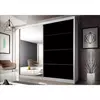 Buy Multi 31 Sliding Mirror Door Wardrobe 203cm, Colour: White Matt, Item Width: 203 from Furnituretta