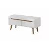 Buy Nordi TV Cabinet, Colour: White Gloss, Item Width: 107 from Furnituretta