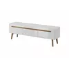 Buy Nordi Large TV Cabinet, Colour: White Gloss, Item Width: 160 from Furnituretta