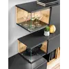 Buy Silk Entertainment TV Unit in Anthracite, 4 from Furnituretta