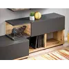 Buy Silk Entertainment TV Unit in Anthracite, 6 from Furnituretta