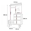 Buy Primo Hallway Unit, 3 from Furnituretta