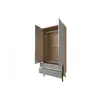 Buy Primo 2 Door Wardrobe, 2 from Furnituretta