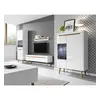 Buy Nordi TV Cabinet, Colour: White Gloss, Item Width: 107, 4 from Furnituretta