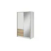 Buy Sara Sliding Door Wardrobe 134cm, Colour: White Matt, Item Width: 130, 4 from Furnituretta