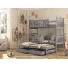 Buy Viki Bunk Bed Grey Matt: Space-Saving Sleep Solution for Kids, Colour: Grey Matt, Mattresses: Foam Mattresses, 8 from Furnituretta