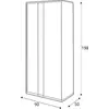 Buy Imola IM-02 Wardrobe, 5 from Furnituretta