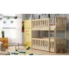 Buy Wooden Bunk Bed Konrad Pine with Cot Bed, Colour: Pine, Mattresses: Foam Mattresses, 7 from Furnituretta