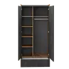 Buy Fargo 02 Hinged Door Wardrobe 90cm, 2 from Furnituretta
