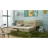 Buy Wooden Bed Galaxy with Trundle and Storage, Colour: Pine, Mattresses: Foam Mattresses, 7 from Furnituretta