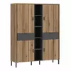 Buy Discover Arundel Wardrobe: Elegant Oak Grey Finish from Furnituretta