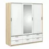 Buy Discover the 3-Door Wardrobe with 6 Practical Drawers from Furnituretta