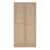 Buy Stylish Brande Wardrobe with 2 Doors in Jackson Hickory, 2 from Furnituretta